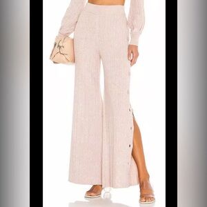 Michael Costello REVOLVE Kalina soft knit wide leg lounge pants